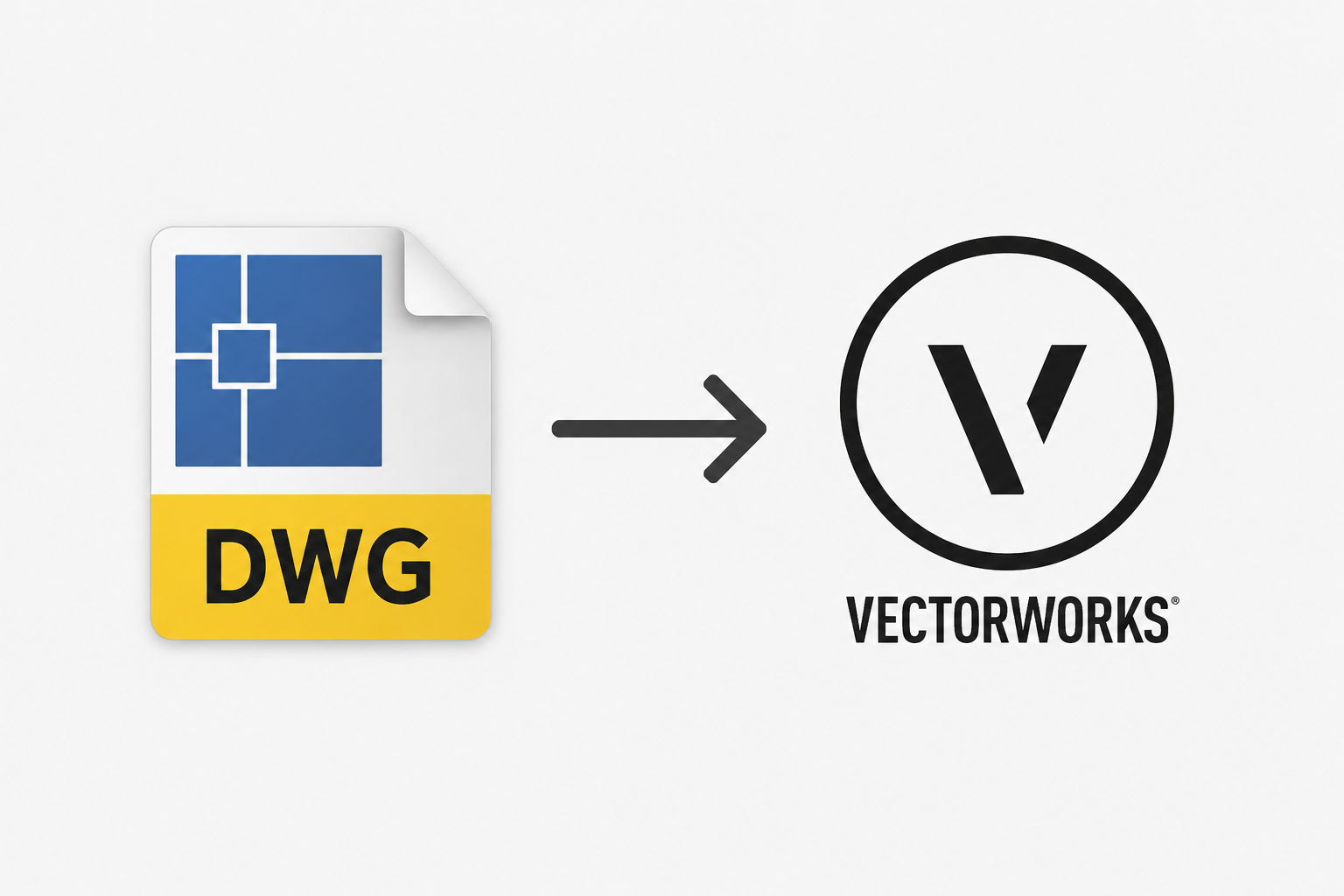Du fichier DWG à Vectorworks Spotlight